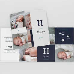 Faire-part Naissance Garçon^Planet cards Flèche et Douceur