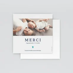 Carte Remerciement Naissance Classique | Carte Remerciement Naissance Magnet^Planet cards Flèche et Douceur