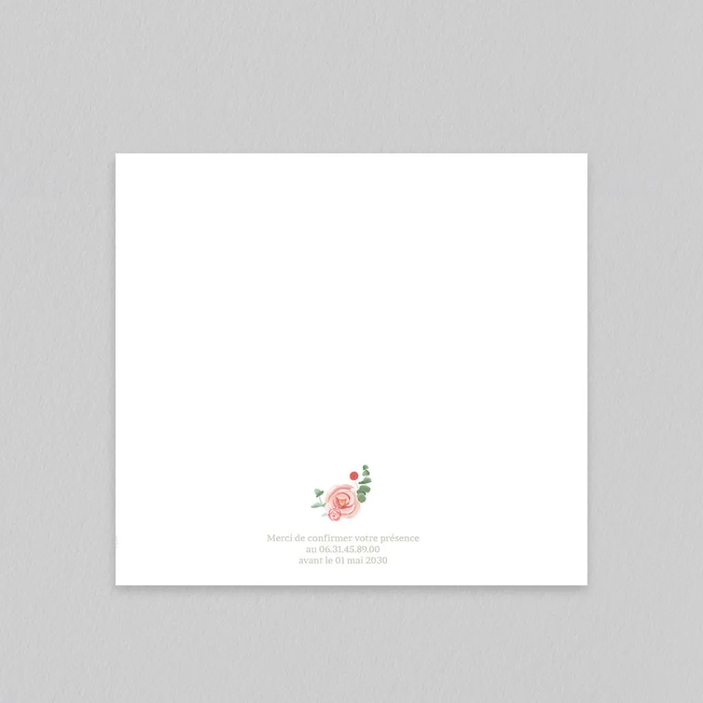Faire-part Mariage Bohème | Faire-part Mariage Champêtre^Planet cards Fleurs Séchées Marguerites et Roses