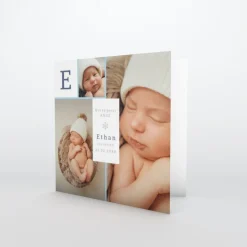 Faire-part Naissance Garçon^Planet cards Flocons De Neige