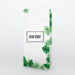 Menu Baptême^Planet cards Forêt tropicale