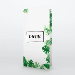 Menu Baptême^Planet cards Forêt tropicale
