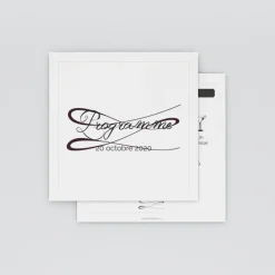 Programme De Mariage^Planet cards Gatsby