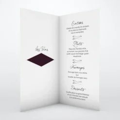 Menu De Mariage^Planet cards Gatsby