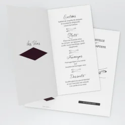 Menu De Mariage^Planet cards Gatsby