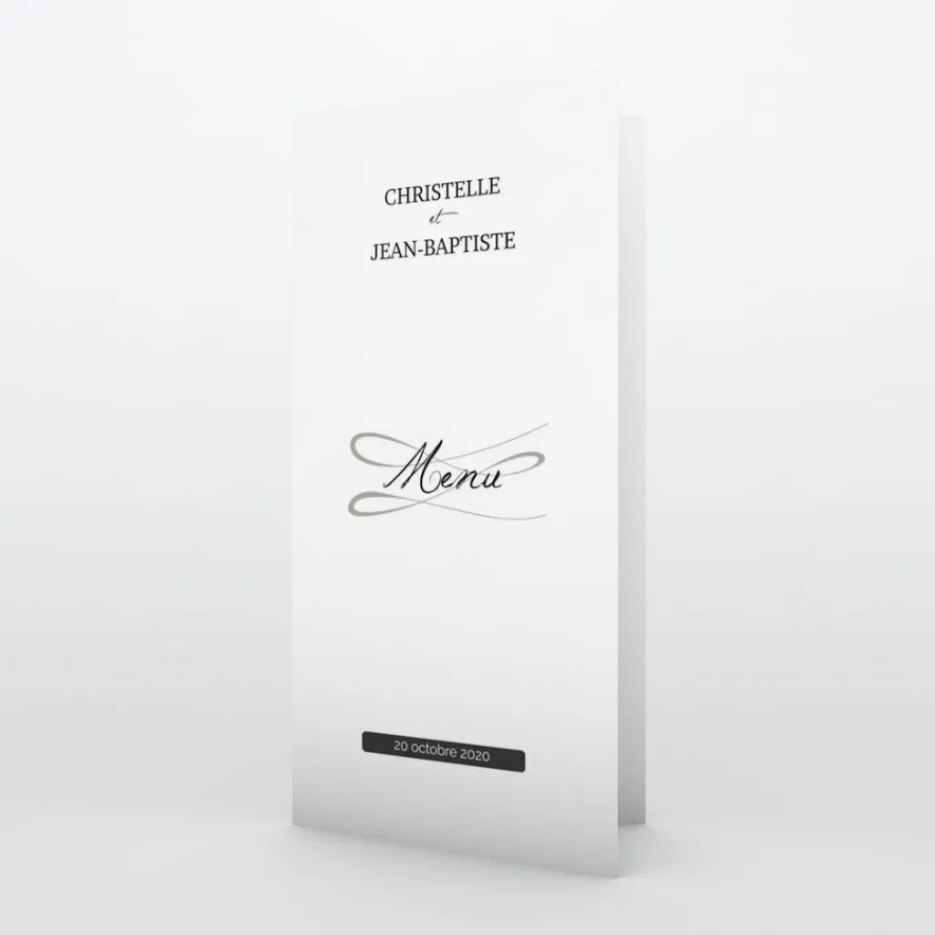 Menu De Mariage^Planet cards Gatsby