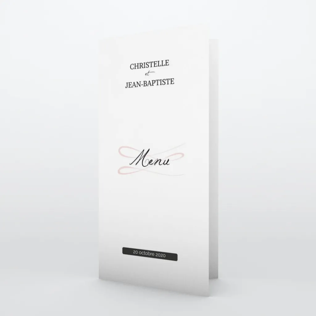 Menu De Mariage^Planet cards Gatsby