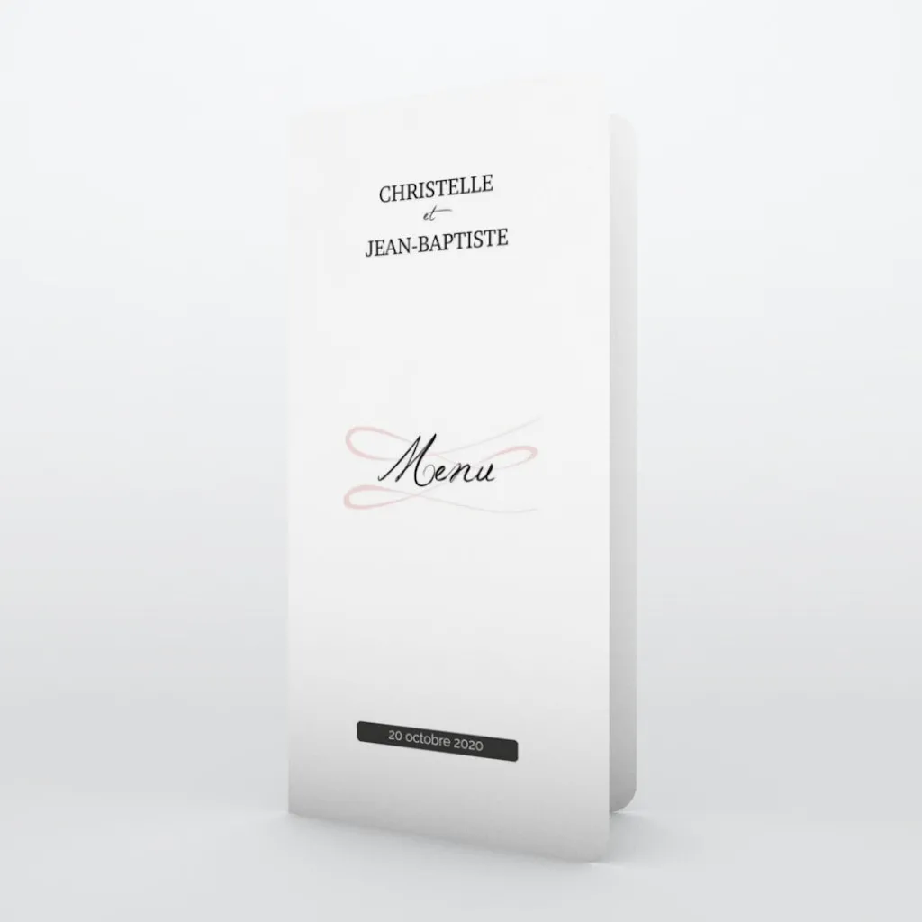 Menu De Mariage^Planet cards Gatsby