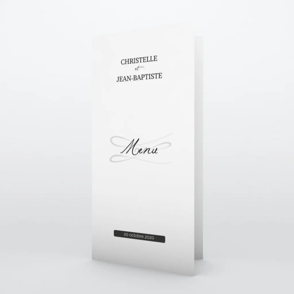 Menu De Mariage^Planet cards Gatsby