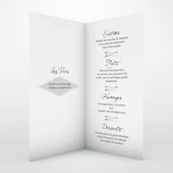 Menu De Mariage^Planet cards Gatsby