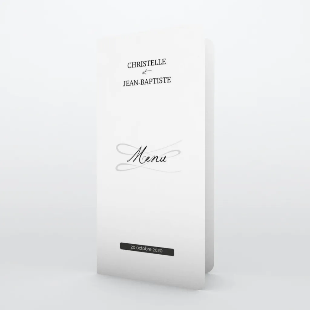 Menu De Mariage^Planet cards Gatsby