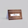 Marque-place Mariage^Planet cards Gravures et bois
