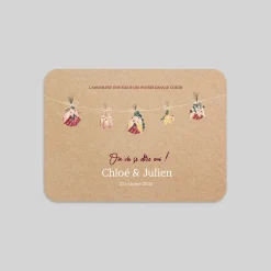Faire-part Mariage Bohème | Faire-part Mariage Champêtre^Planet cards Guirlande Fleur