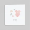 Faire-part Naissance Fille^Planet cards Habits de Naissance