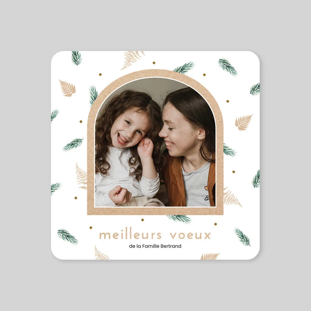 Carte De Vœux Nature^Planet cards Herbier d'Hiver