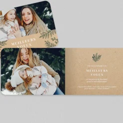 Carte De Vœux Nature^Planet cards Herbier et Kraft