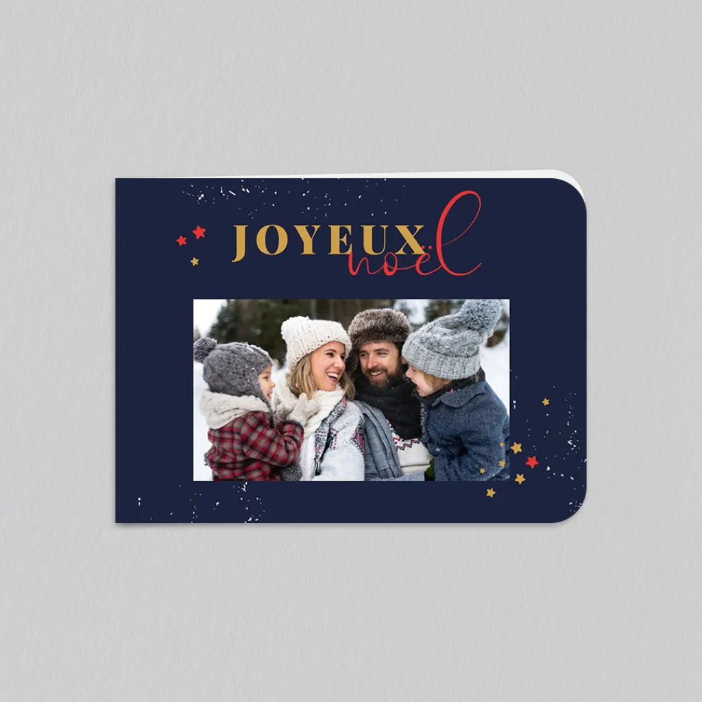 Carte De Noël Photo^Planet cards Ho ho ho !