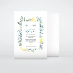 Faire-part Mariage Champêtre^Planet cards Instant Nature