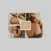 Carte Remerciement Naissance Classique | Carte Remerciement Naissance Magnet^Planet cards Joli Cadre Kraft