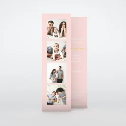 Faire-part Naissance Marque-page^Planet cards Joli photomaton