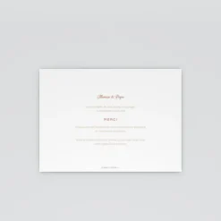 Carte Remerciement Mariage Champêtre^Planet cards Jolie Composition Florale