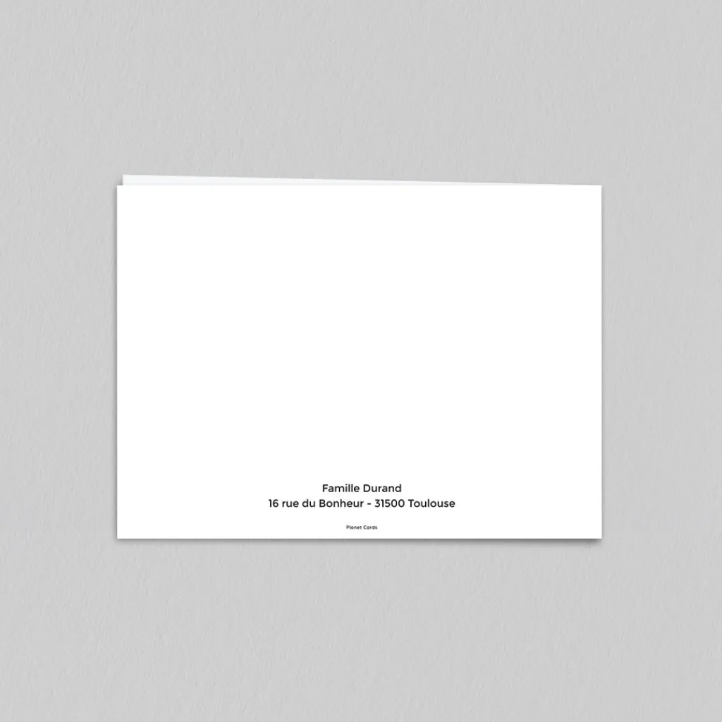 Carte De Vœux Famille^Planet cards Jolie Typo Voeux Multiphoto