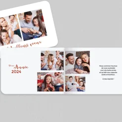 Carte De Vœux Famille^Planet cards Jolie Typo Voeux Multiphoto