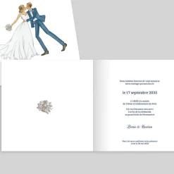 Faire-part Mariage Chic | Créations En Collaboration^Planet cards Jour de Cérémonie