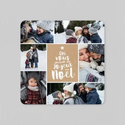 Carte De Noël Photo^Planet cards Joyeux Noël en Sapin