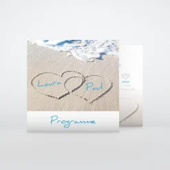 Programme De Mariage^Planet cards La plage