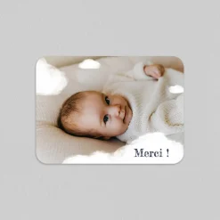Carte Remerciement Baptême Animaux^Planet cards Lainage Nuage