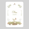 Faire-part Naissance Animaux | Faire-part Naissance Fille^Planet cards Lapin de la forêt