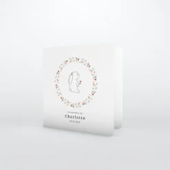 Faire-part Naissance Animaux | Faire-part Naissance Fille^Planet cards Lapin et Liberty