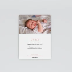 Faire-part Naissance Animaux | Faire-part Naissance Fille^Planet cards Lapin Minimaliste