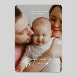 Faire-part Naissance Original | Faire-part Naissance Fille^Planet cards Le film de bébé