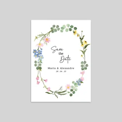 Save The Date^Planet cards Le Printemps