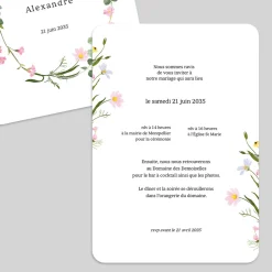 Faire-part Mariage Chic | Gamme Complète^Planet cards Le Printemps