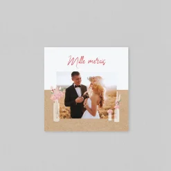Carte Remerciement Mariage Champêtre^Planet cards Les Vases Champêtres