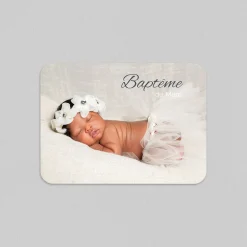Faire-part Baptême Civil | Gamme Complète^Planet cards Lettres arabesques