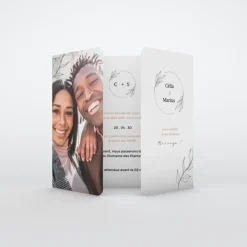 Gamme Complète^Planet cards Lettrine Délicate et Photo