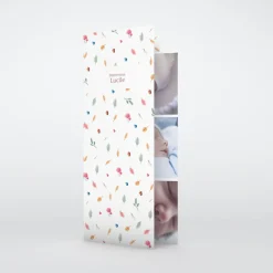 Faire-part Naissance Marque-page^Planet cards Liberty aux couleurs de l'automne