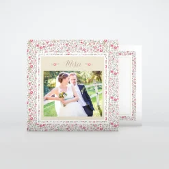 Carte Remerciement Mariage Champêtre^Planet cards Liberty champêtre