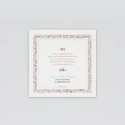 Carte Remerciement Mariage Champêtre^Planet cards Liberty champêtre