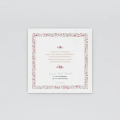 Carte Remerciement Mariage Champêtre^Planet cards Liberty champêtre