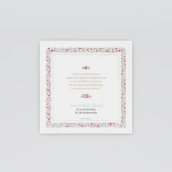 Carte Remerciement Mariage Champêtre^Planet cards Liberty champêtre