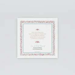 Carte Remerciement Mariage Champêtre^Planet cards Liberty champêtre