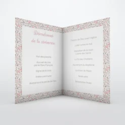 Livret De Baptême^Planet cards Liberty Religieux
