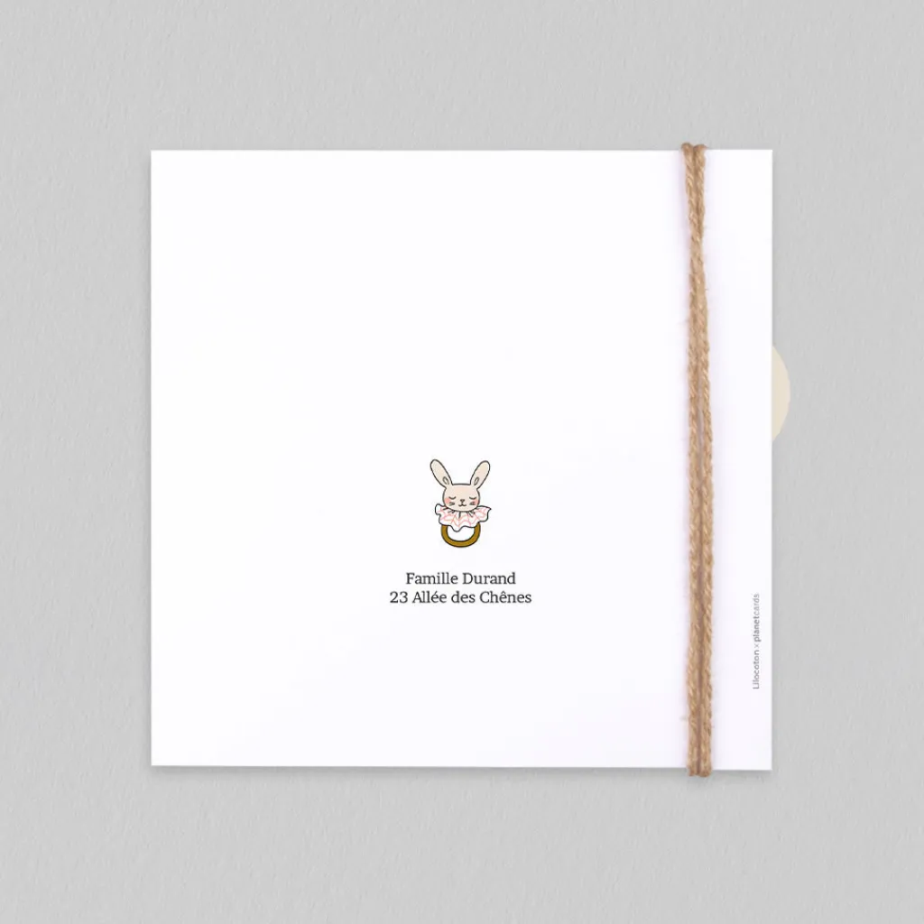 Créations En Collaboration | Faire-part Naissance Fille^Planet cards Ma grande Soeur