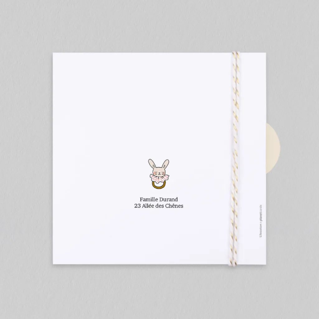 Créations En Collaboration | Faire-part Naissance Fille^Planet cards Ma grande Soeur