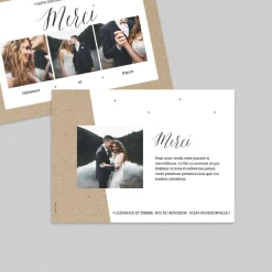 Carte Remerciement Mariage Originale^Planet cards Main dans La Main